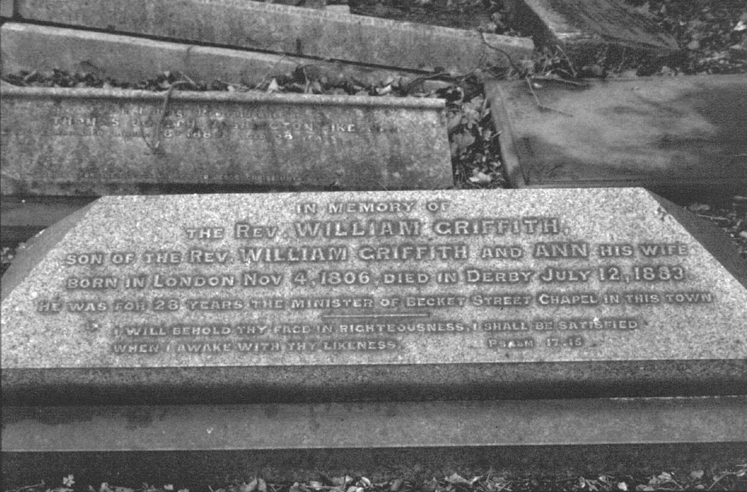 Gravestone of William Griffith